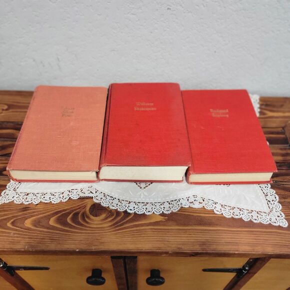 Set of Three (3) Vintage Black's Readers Poetry Books Poe, Shakespeare, Kipling - Picture 9 of 14
